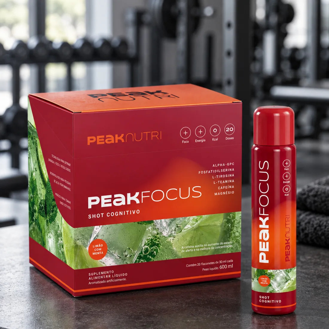 PeakFocus Shot Cognitivo